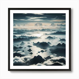 View From The Clouds Art Print