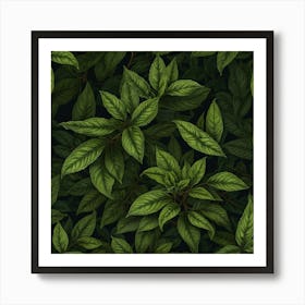 Tea Leaves Art 13 Art Print