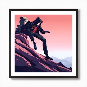 Cool Guy Art Print