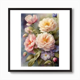 Peonies Art Print