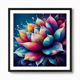 Lotus Flower 3 Art Print