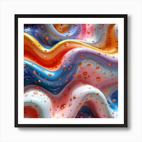 Abstract Painting 27 Art Print