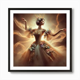 Ballerina 14 Art Print