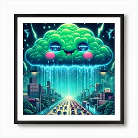 Cloudy Day 1 Art Print