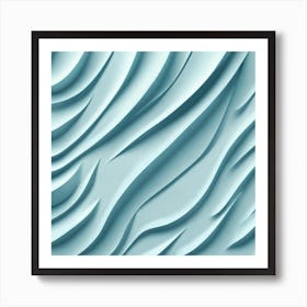 Abstract Wavy Pattern 4 Art Print