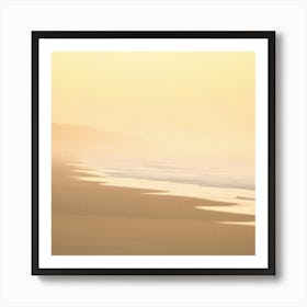 Sunset On The Beach 7 Art Print