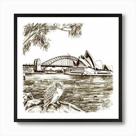 Sydney Opera House 3 Art Print