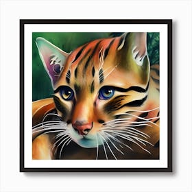 Beautiful Cat 3 Art Print