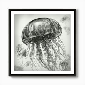 Jellyfish 6 Art Print