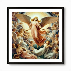 Angel Of The Lord 2 Art Print