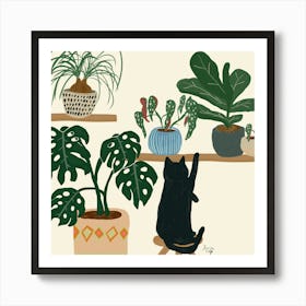 Indoor Jungle Art Print