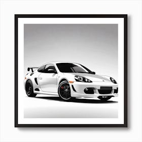 Porsche Cayman Gts Art Print