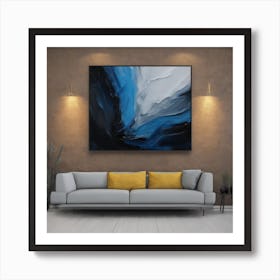 3-Abstract Painting Art Print