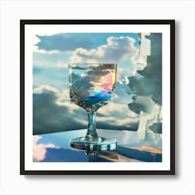 Copa cristal cielo 2 Art Print