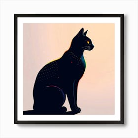 Feline Creative Cat Illustration 34 1 Poster