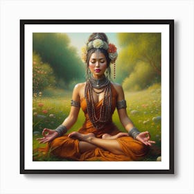 Buddha 3 Art Print