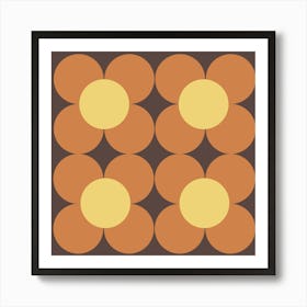 Orange Flowers Art Print