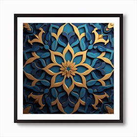 Islamic Art Art Print