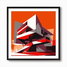 Abstract Architecture Art Print