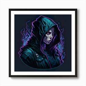 Artwork Cyberpunk Hoo (119) Art Print