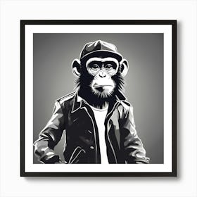 Monkey 707 Art Print