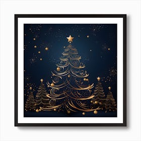 Christmas Tree 22 Art Print