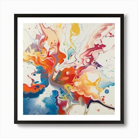 Abstract Painting 5 Art Print