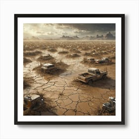 Desert Landscape 15 Art Print