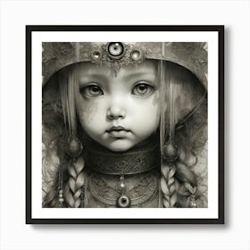 Porcelain Doll4 Art Print