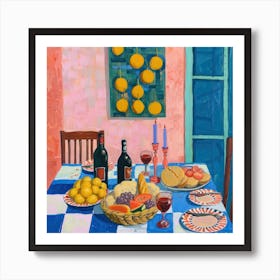 Il Ristorante Dei Sapori Segreti Trattoria Italian Food Kitchen Art Print