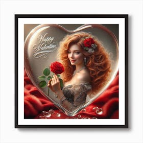 Happy Valentine'S Day 2 Art Print