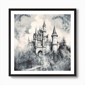 Cinderella Castle Art Print