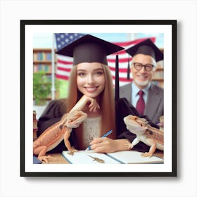 Graduation Stock Photos & Royalty-Free Footage Art Print