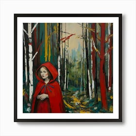 Red Riding Hood 1 Art Print