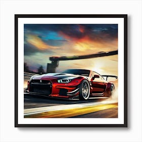 Need For Speed 6 Art Print