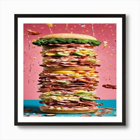 Mcdonald'S Burger Art Print