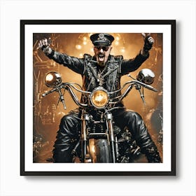 Rob Halford Judas Priest Art Print