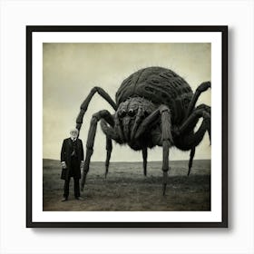 Giant Spider Art Print Art Print