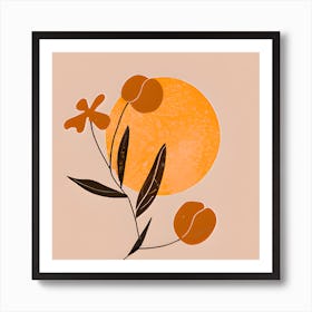 Fall Floral Art Print