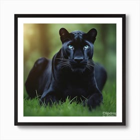 Black Panther Art Print