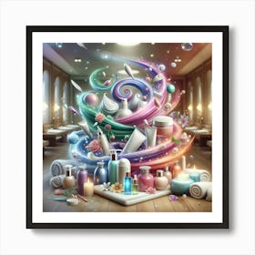 Spa Room Art Print