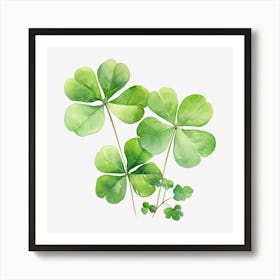 Four Leaf Clover 17 Art Print