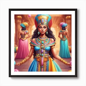 Egyptian Princess Art Print