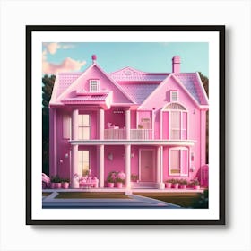 Barbie Dream House (659) Art Print