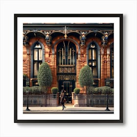 Mansion Stock Videos & Royalty-Free Footage Art Print