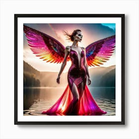 Angel Wings 7 Art Print