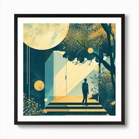 Doorway To The Future Art Print