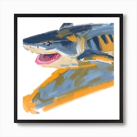 Tiger Shark 02 Art Print