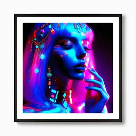 Cleopatra Portrait Artwork 150 Art Print