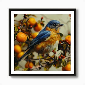 Bluebird Art Print